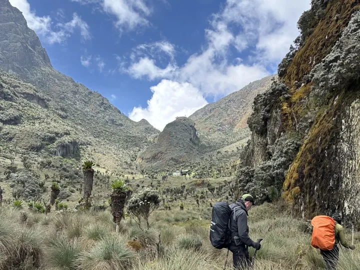 Trekking in den Ruwenzori-Bergen