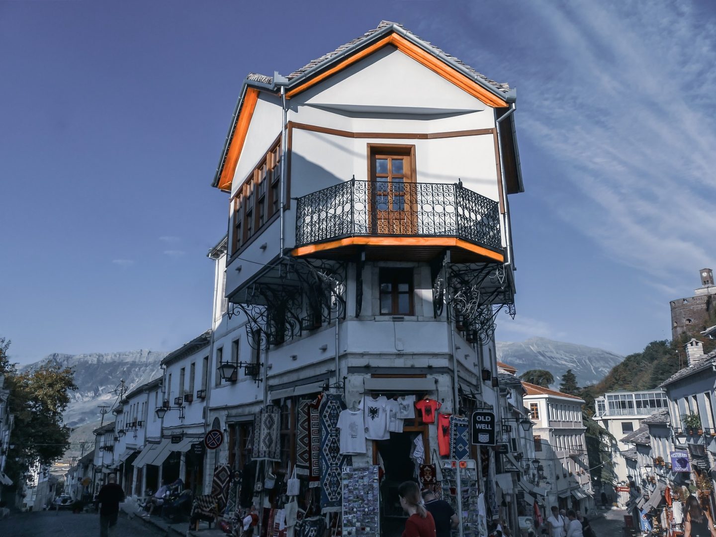 Haus in Gjirokaster (UNESCO-Weltkulturerbe)