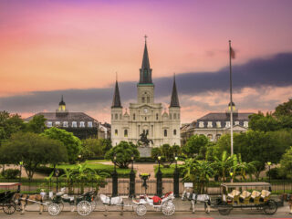 Jackson Square im French Quarter von New Orleans