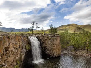 Orkhon-Wasserfall