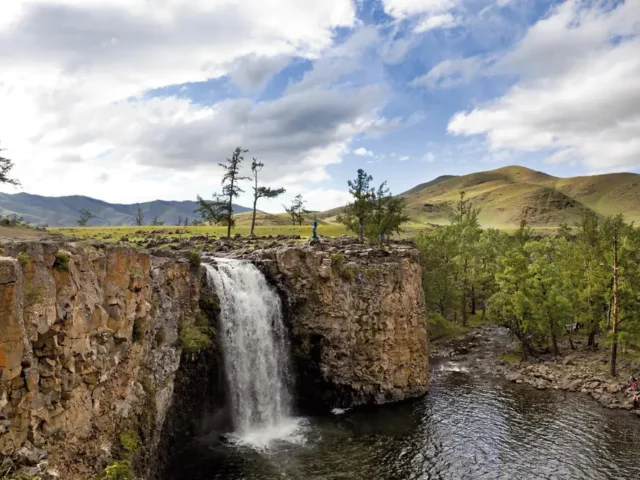Orkhon-Wasserfall