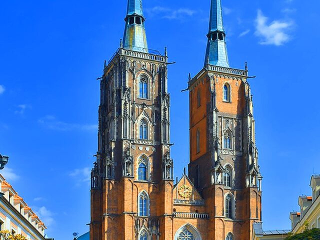 Kirche in Wroclaw / Breslau