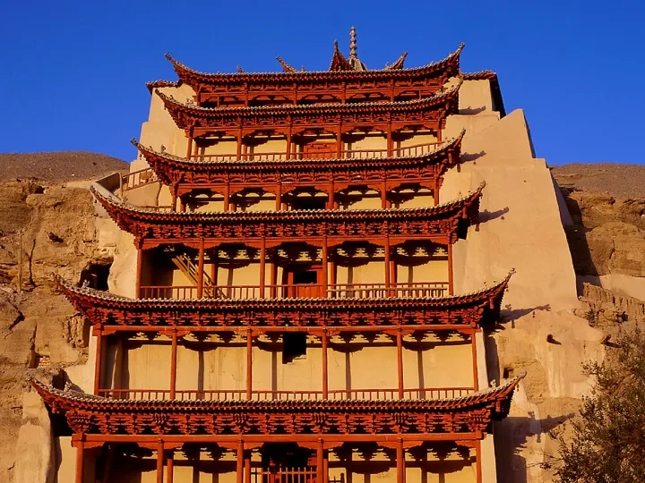 Mogao-Grotten in Dun Huang