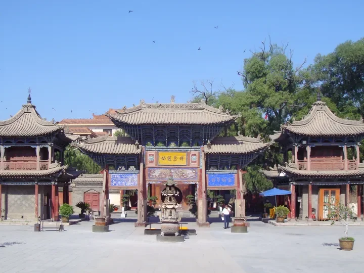 Buddha-Tempel in Zhangye